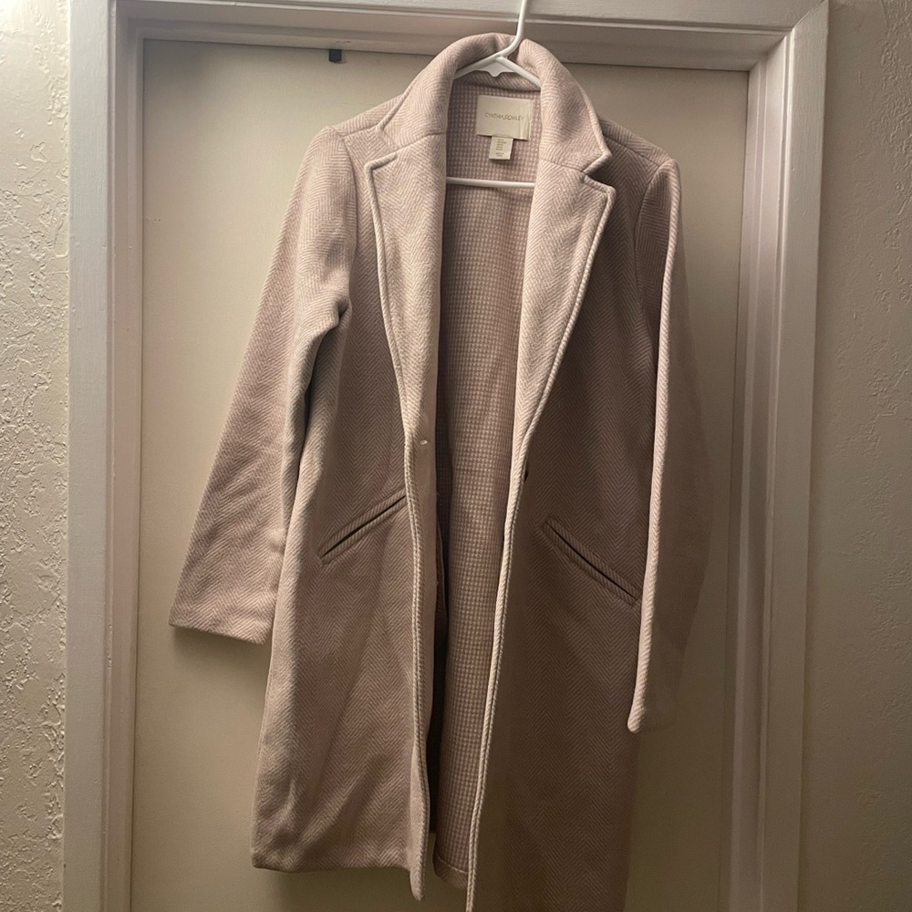 Cynthia Rowley Tan Trench Coat